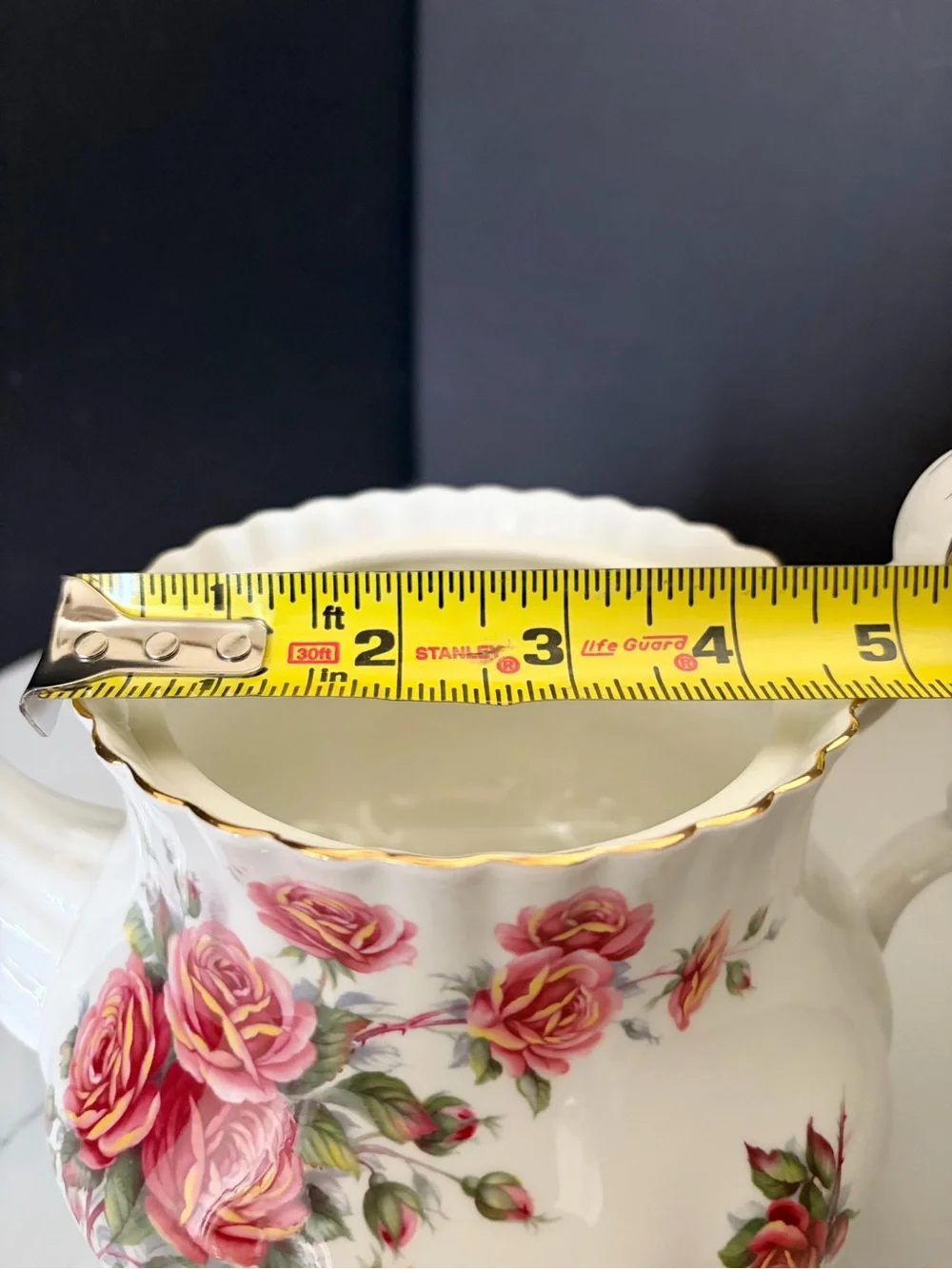 Centennial Rose Teapot by Royal Albert